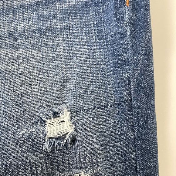 Abercrombie & Fitch Distressed Raw Hem Skinny Jeans Size 28/6 - Picture 13 of 13